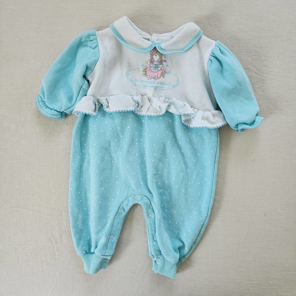 Vintage "Along Came a Spider" Bodysuit 3-6 months *flaw